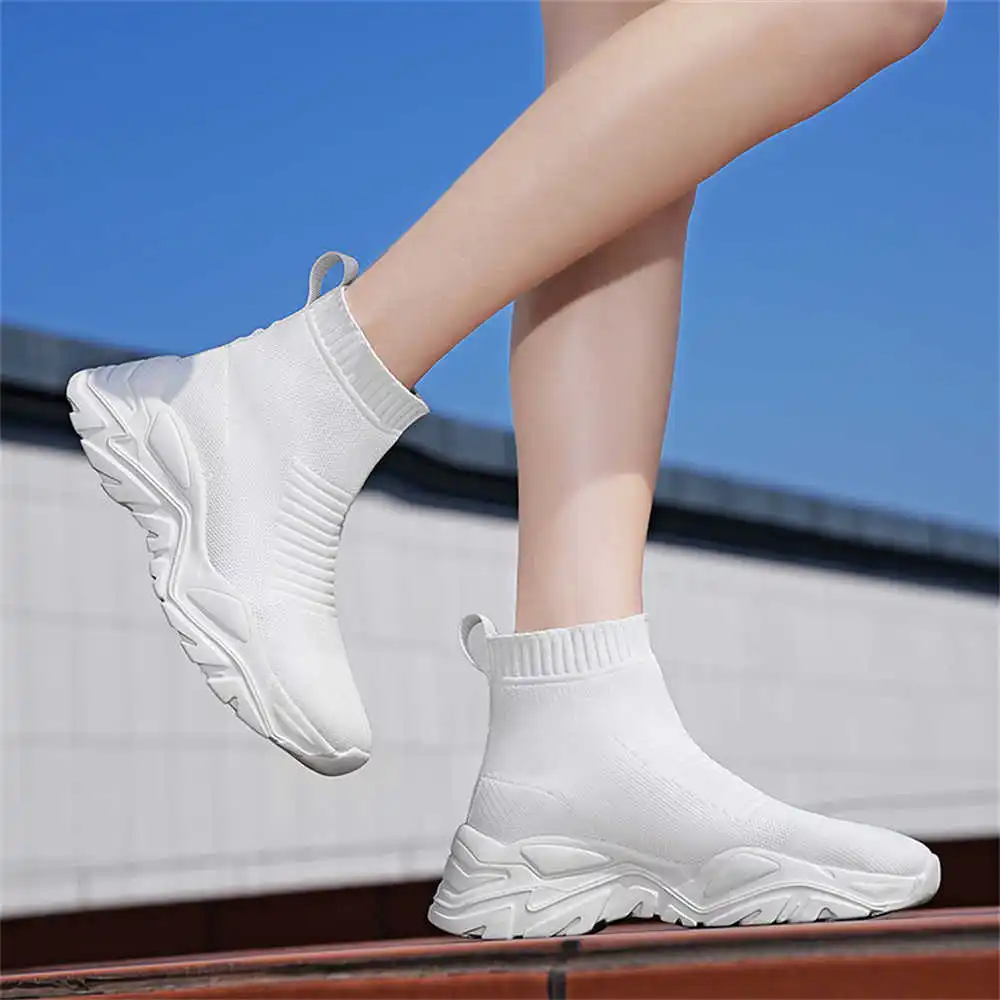 

Слипоны на толстом каблуке, дизайнерские кроссовки, женские прогулочные ботинки, размер 33, спортивная обувь, роскошный комплект, Аутентичные YDX1
