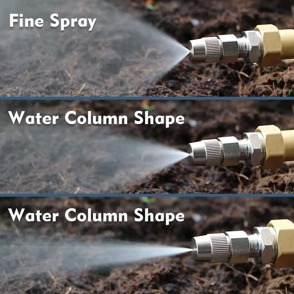 Насадка для аэрозольного орошения регулируемая медная насадка распыления 1 0-1 8