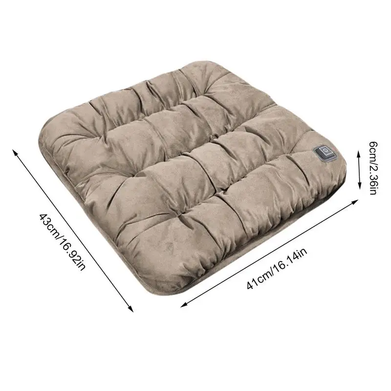 Подушка для автомобильного сиденья с подогревом графеновая тепловая массажная