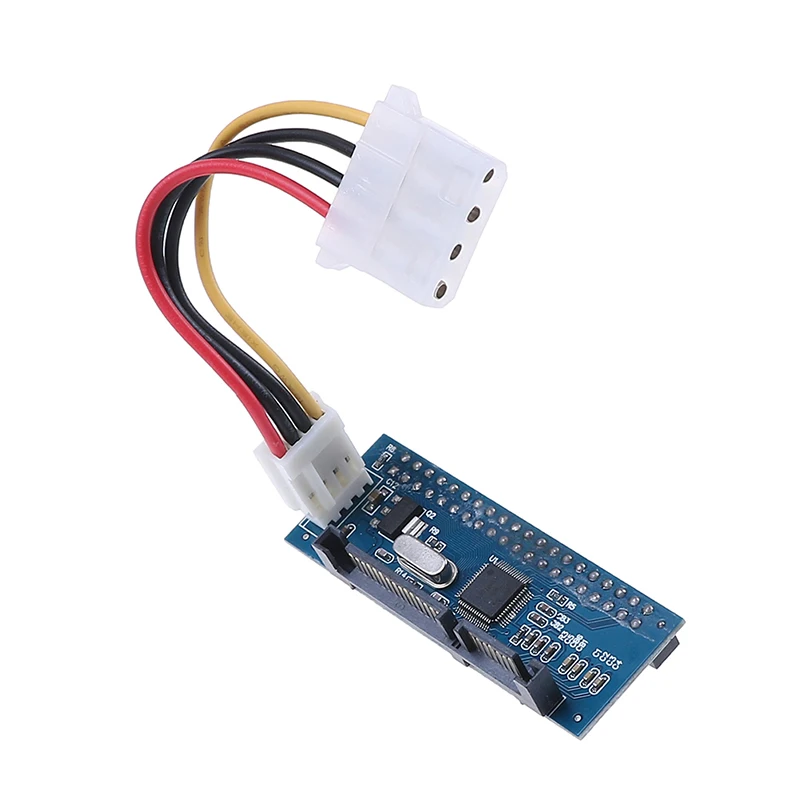 Фото 40-контактный 40-контактный переходник IDE female к SATA 7 + 15Pin 22-контактный переходник PATA к SATA card №2