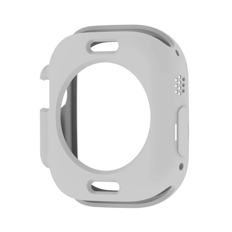 Suitable for Apple Watch 8 Ultra 49MM Protective Case TPU Silicone Refreshing Candy Color