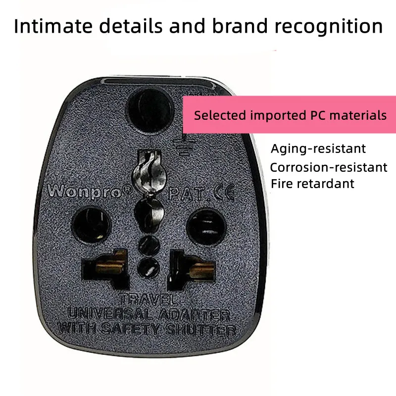 Адаптер US UK EU AU преобразователь Южная