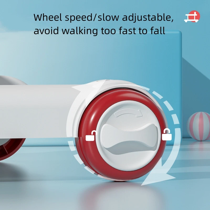 Детский многофункциональный ходунок нескользящий складной для развития ребенка