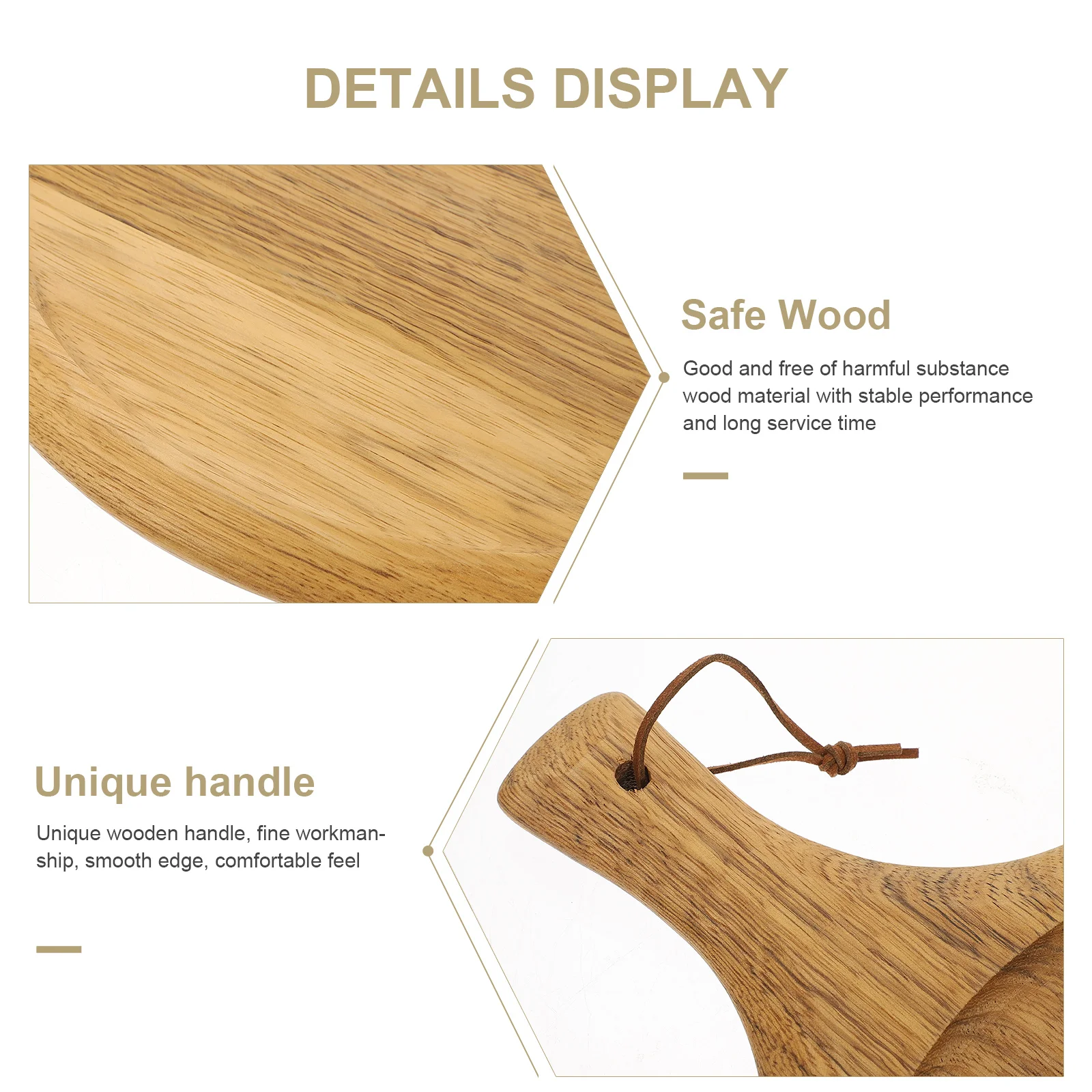 

Board Cutting Wooden Pizza Wood Serving Paddle Chopping Tray Kitchen Peel Round Boards Cheese Plates Bakers Dinner Bread Platter