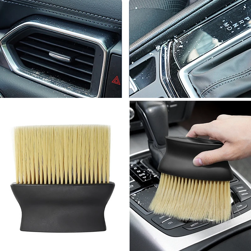

Car Air Conditioner Detailing Dust Sweeping Air Outlet Cleaning Brush Dashboard Tools Auto Interior Duster Brushes Home Office