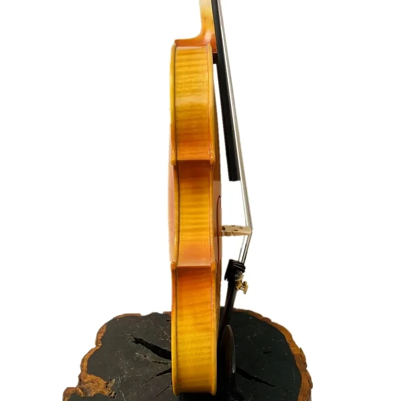 Фото Скрипка из массива дерева ручной работы в стиле Strad SONG Brand maestro 4/4, индийские аксессуары из эбенового дерева класса A, чистый и приятный звук #15234 №4