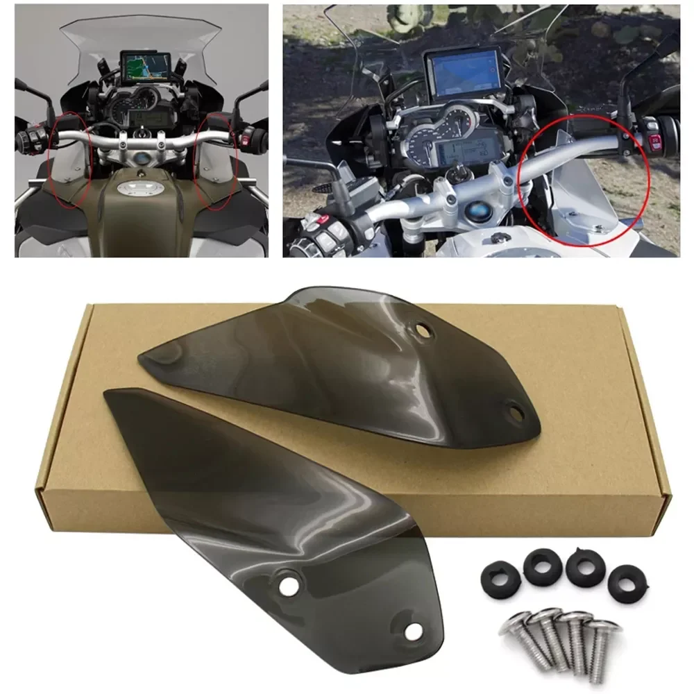 

NEW2023 NEW R 1200 1250 GS ADV Side Windshield Windscreen Panel Wind Deflector For BMW R1200GS Adv 2014-2020 R1250GS Adventure 2