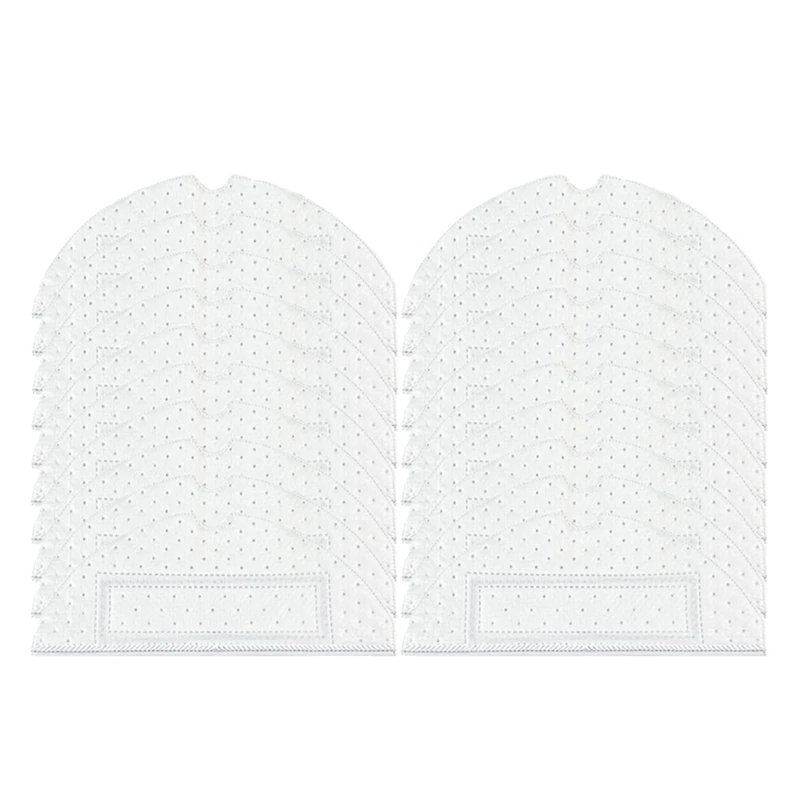 

20 шт., одноразовая вибрационная Швабра для роботов-пылесосов Xiaomi Roborock T7S / T7S Plus / S7