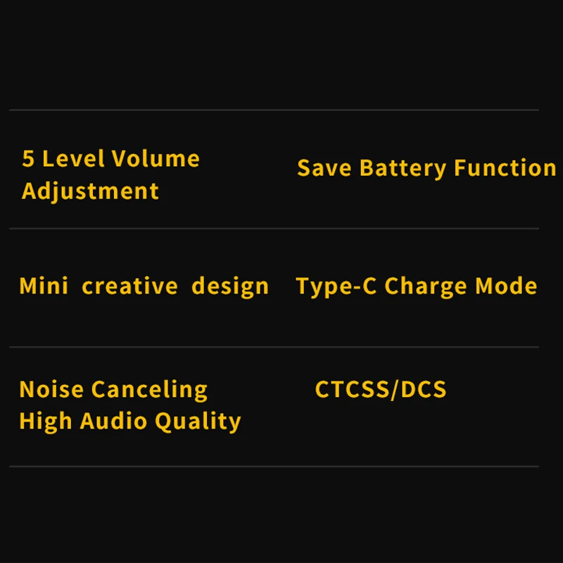 2PCS Mini Walkie Talkie Mini Intercom Mini Interphone Portable Earphone Mini Two Way Radio for Hotel Beauty Salon Restaurant