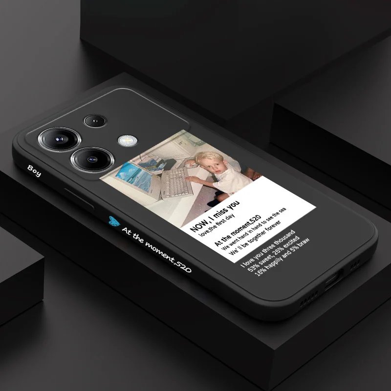 Yearning Sea Phone Case For Xiaomi Poco X6 F6 M6 M5 M5S F5 X5 F4 X4 M4 F3 M3 X3 Pro 4G 5G GT Silicone Cover