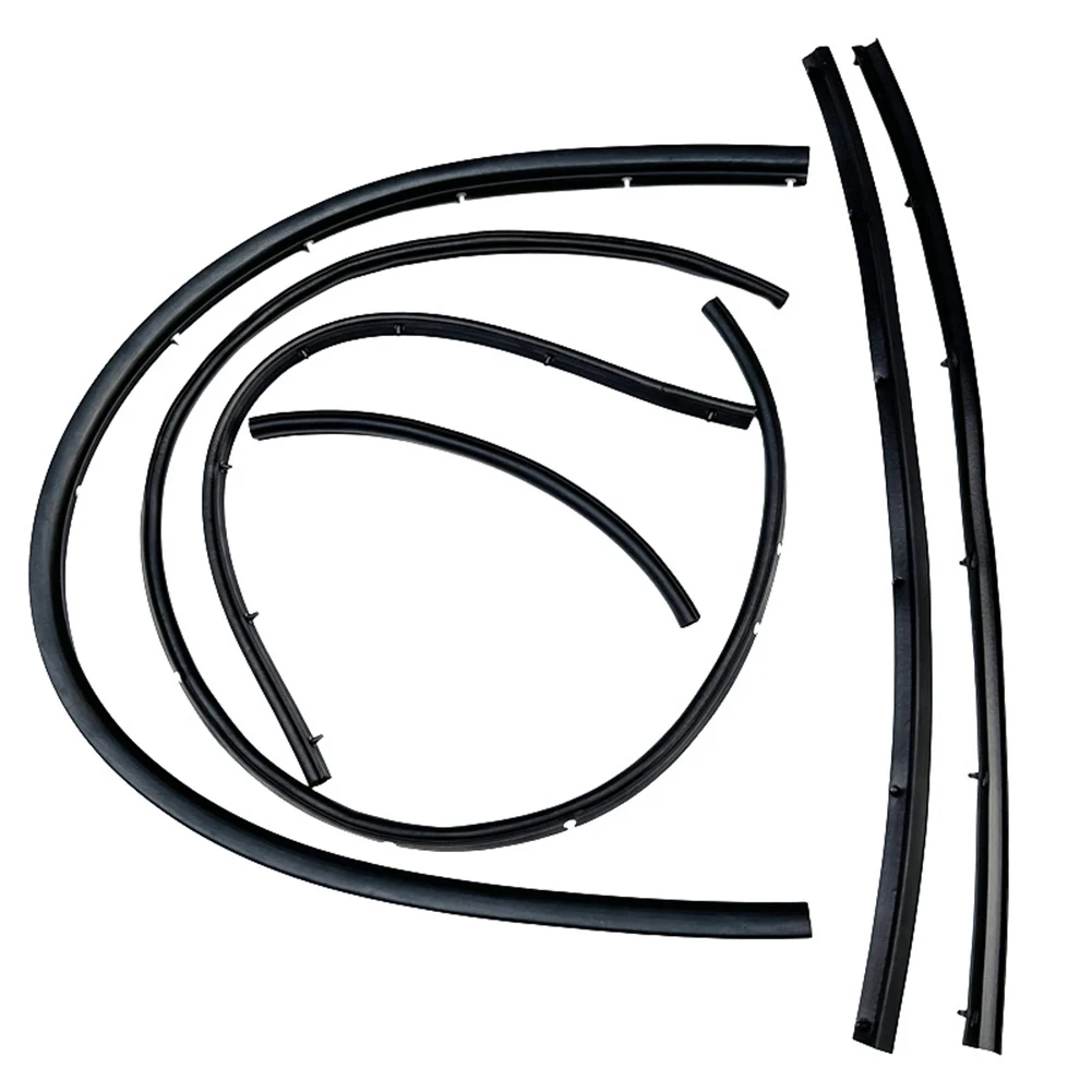 6 шт. резиновая уплотнительная лента переднего капота для Pajero Montero V93 V97 2008-16 замена