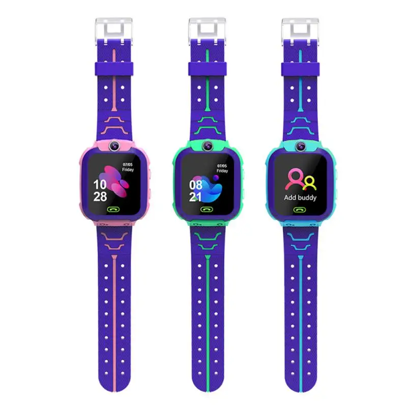 

2Pcs New Kids Smart Watch SOS Smartwatch For Children Sim Card LBS Location Photo Waterproof Gift For Boys and Girls IOS Android
