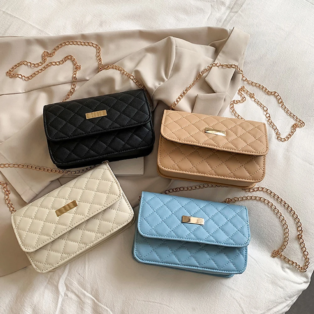 

Женские сумки через плечо с ромбовидной сеткой, маленькая квадратная сумка-тоут для отдыха, покупок на открытом воздухе, путешествий