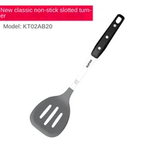 non stick pan silicone shovel spatula high temperature resistant household kitchenware stainless steel pot friendly special