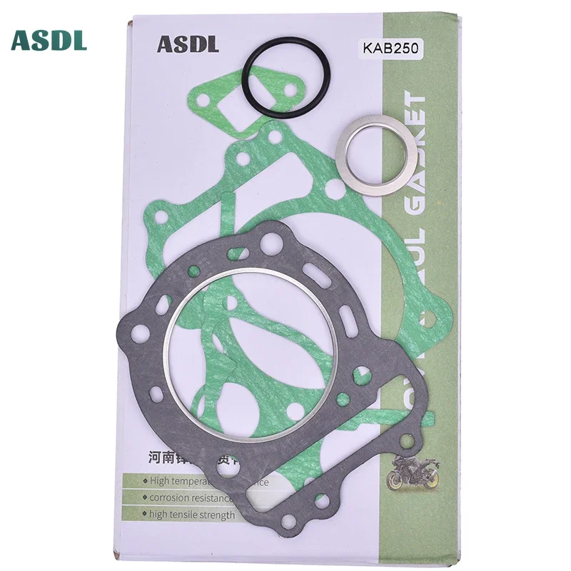 

Полный комплект прокладок для капитального ремонта двигателя мотоцикла, средний ремонтный коврик для Honda CH250 Foresight 250 Forza 250 Jazz 250 Reflex 250