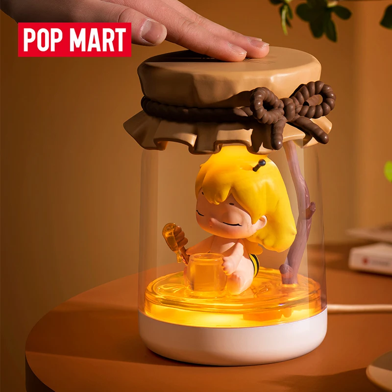

Popmart пчела Бетти банка лампа творческая настольная лампа игрушка подарок забавная кавайная Аниме кукла милая искусственная фигурка рождественские подарки