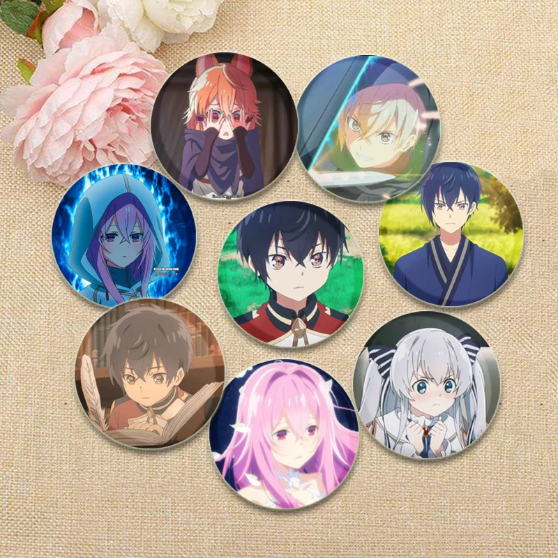 Spirit Chronicles Enamel Pins Cute Anime Brooches Aisia Rio Celia Claire Cartoon Badge Backpack Hat Jewelry Accessories Gifts
