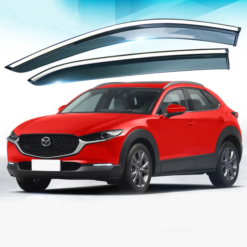 

Side Window Deflectors For Mazda CX-30 2022 2021 2022 Door Visor Weathershield weather shield Sun Rain Guards