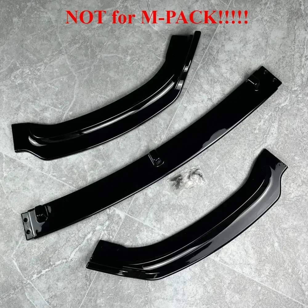 

Автомобильный передний бампер для BMW 4 серии F32 2-дверный купе 2014-2020 Спойлер Сплиттер Диффузор Комплект кузова Тюнинг ABS Canard Protector