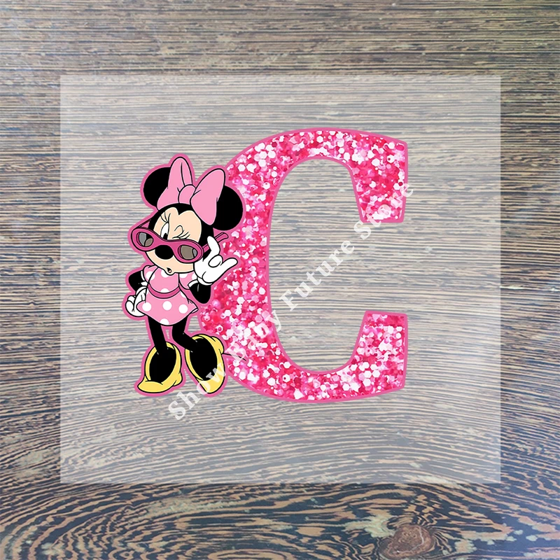 Наклейка на одежду Минни Микки Маус