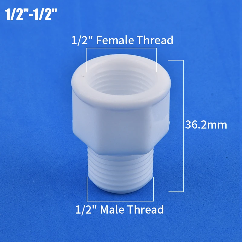 Соединитель для садовой воды SgooHan ПВХ 1/2