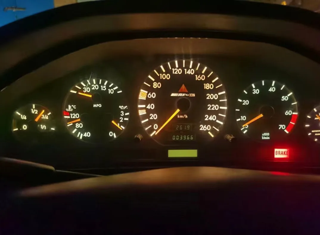 Измерительный прибор для Mercedes-Benz S-Class W140 приборная панель S-class зеркальные