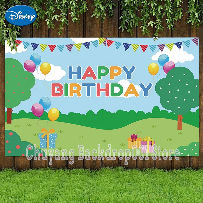 

Мультяшный флаг украшение фотография фон для фотосъемки Детский День Рождения Вечеринка живой Декор фотосессия Фотостудия