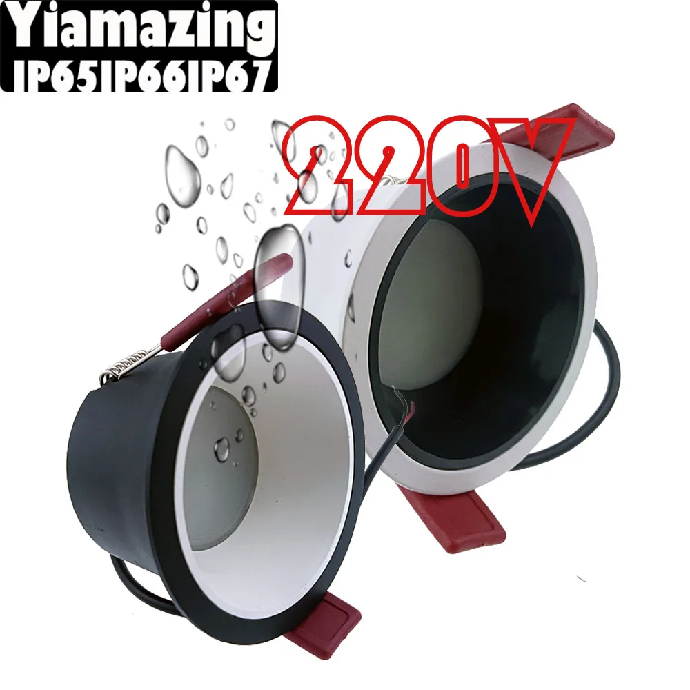 IP65 Глубокий антибликовый 220 В уличный водонепроницаемый IP66 IP67 светодиодный