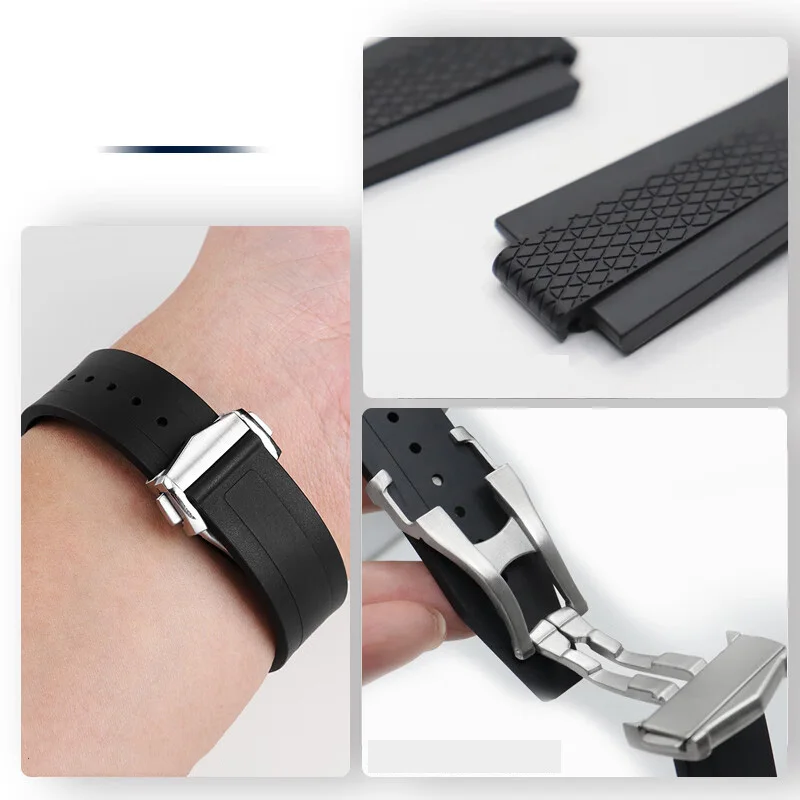 Для Longines Kangkas Yuedong series 41/42 мм циферблат L3.830/L3.835 спортивный ремешок для часов из