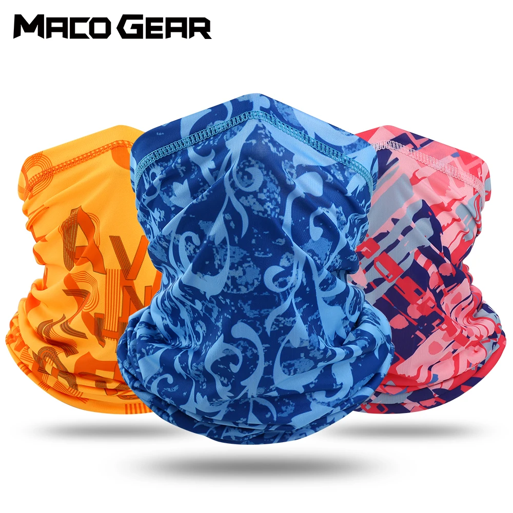

Summer Ice Silk Breathable Bandana Hunting Fishing Cycling Running Half Face Mask Skiing Hiking Camping Snowboard Scarf Men Girl