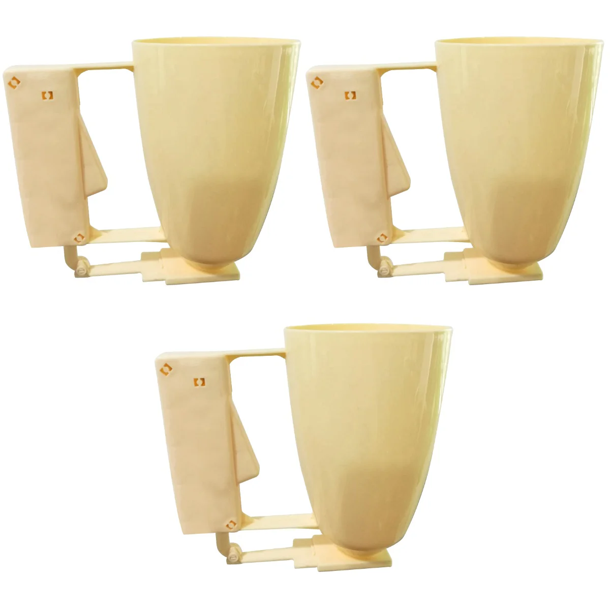 

3pcs Quick Release Batter Dispenser Cup Cupcake Meat Balls Making Helper Home Cake Tools Kitchen Accessories