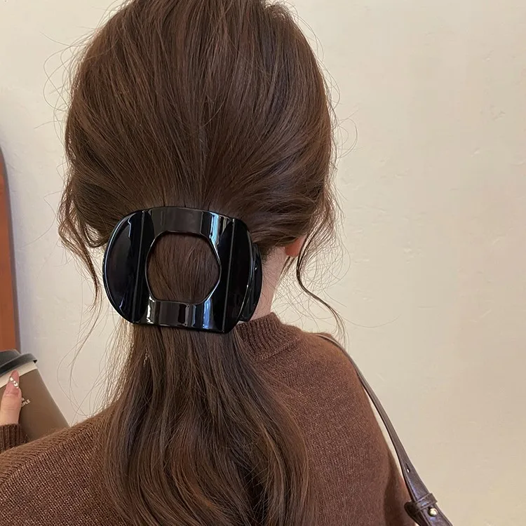 Новые уксусные заколки для волос больших размеров женщин нескользящие