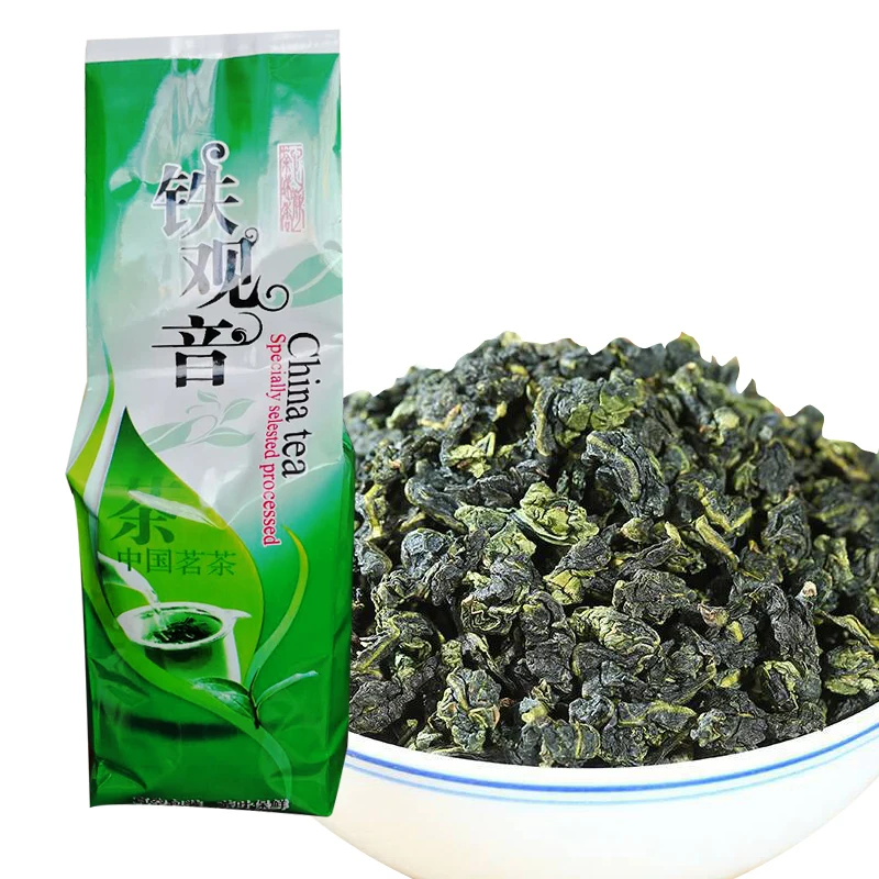 

Китай, высокое качество, 1725 органический чай Tie Kuan Yin Oolong с запахом орхидеи, китайский чай TieKuanYin для похудения