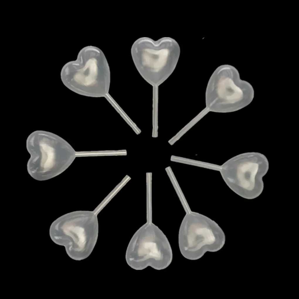 

50 шт., одноразовые пирожные в форме сердца