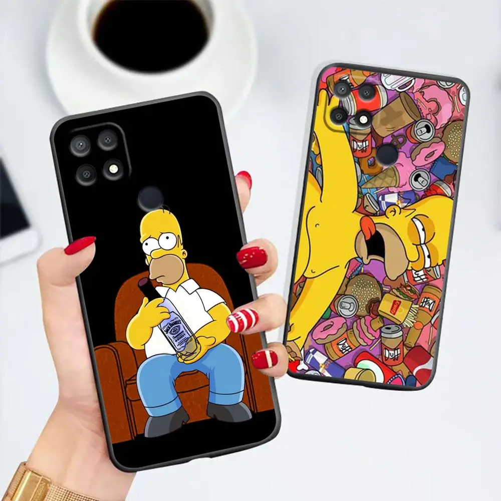 

Funda Phone Case For OPPO A7 A15 A16 FIND X X2 X3 A39 A54 A71 A74 A77 A83 A92 A94 F11 F9 PRO Case Coque Funny Bart S-Simpson-n