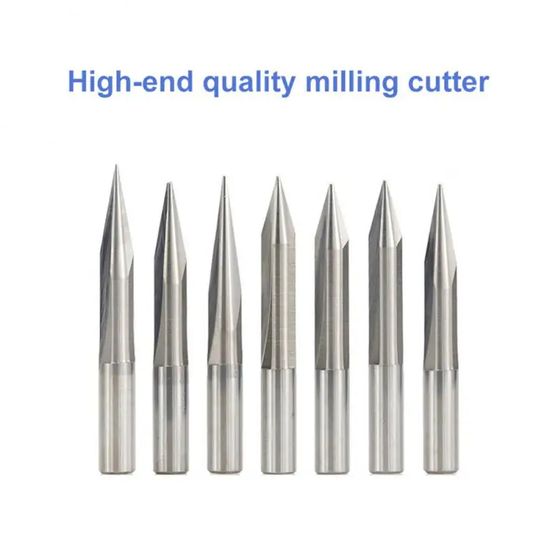 

1pc New 6mm Handle Double-edge Straight Slot Sharp Knife Woodworking Engraving Machine Cutter CNC Wood Engraving Drill Bit