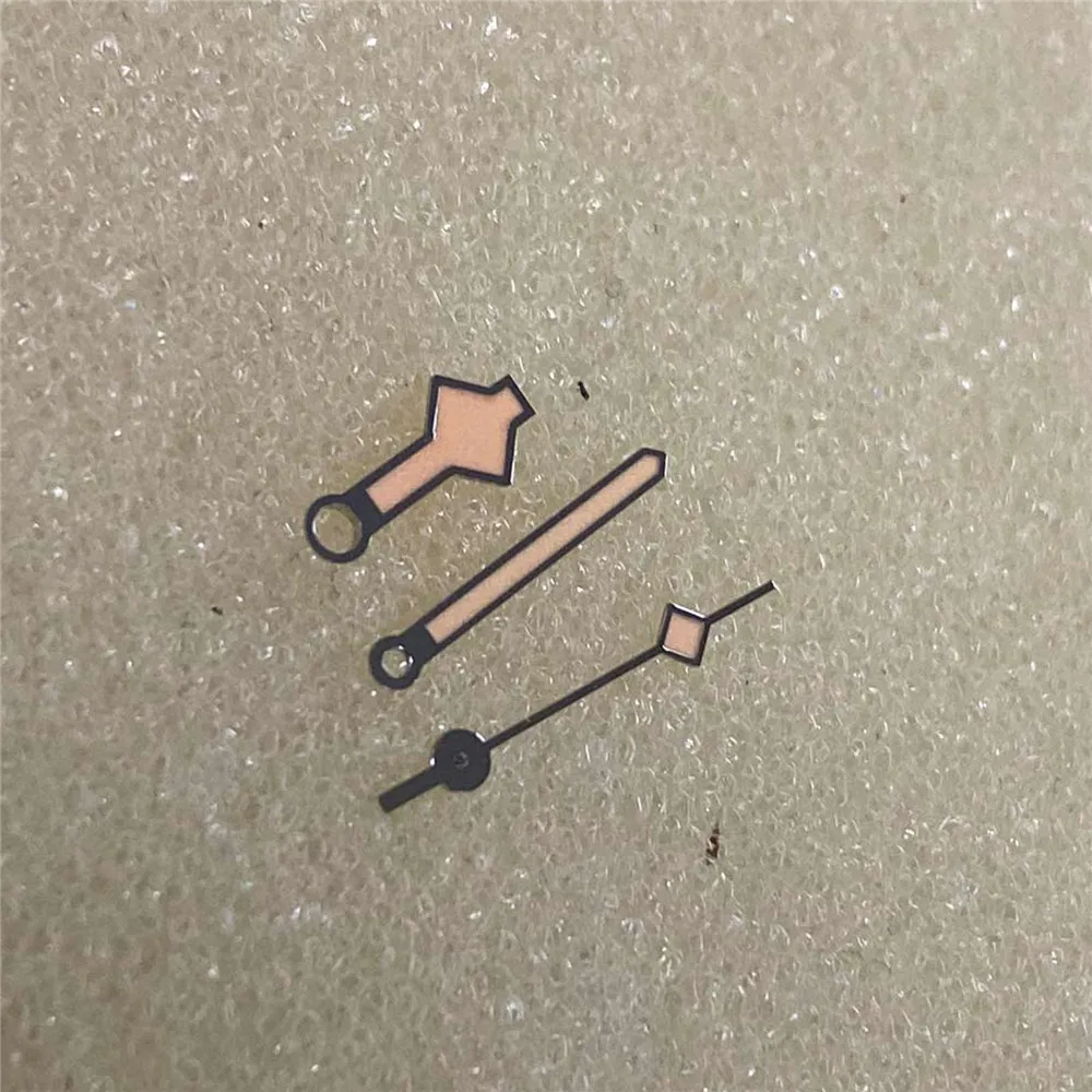 

For Nh 35 Hands Orange Watch Hands Wristwatch Pointer for NH35 NH36 Watch Movement With Green Luminous Repair Tools Parts