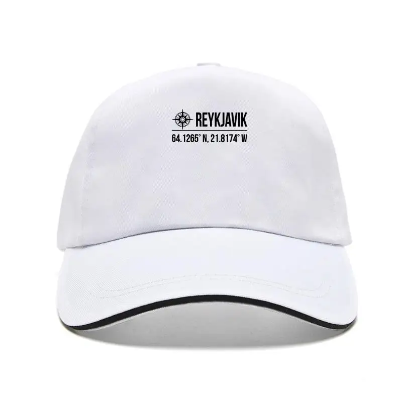 

Модная мужская кепка Билла 2022, кепка Билла с координатами Исландии в Рейкьявике