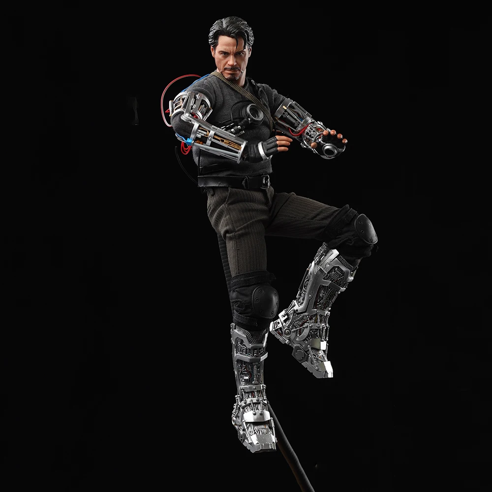 

M-STUDIOS MS008 1/6 Tony Stark Debugging Figure Model 12'' Full Set Male Soldier Action Figure Toys In Stock