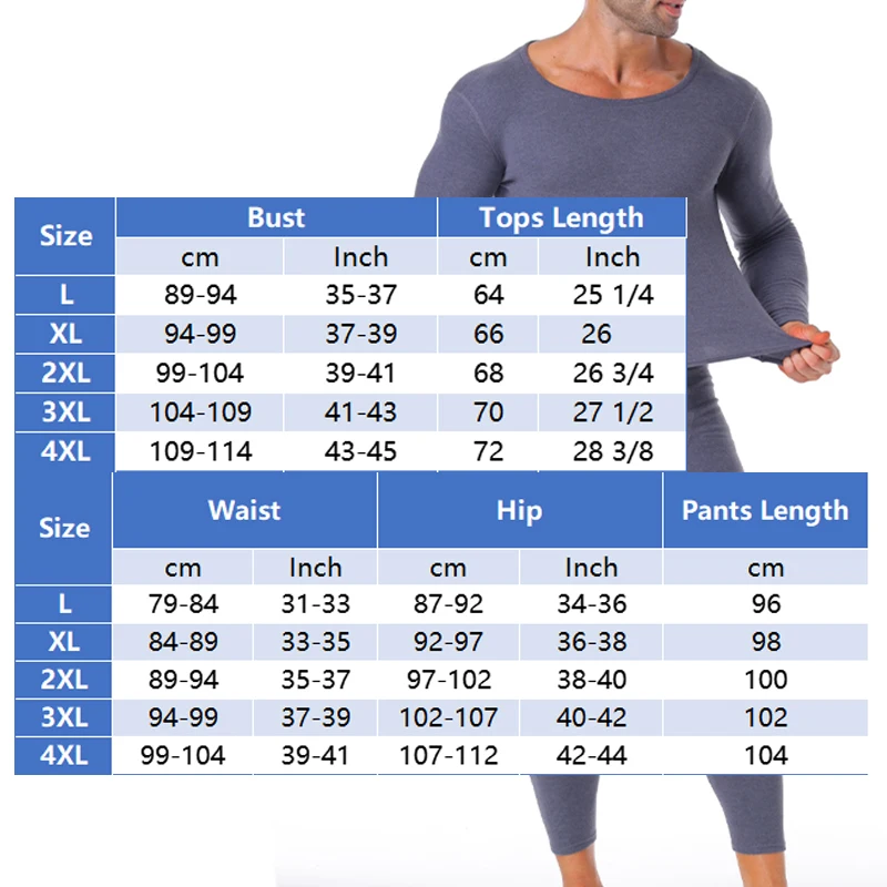 Кальсоны мужские флисовые