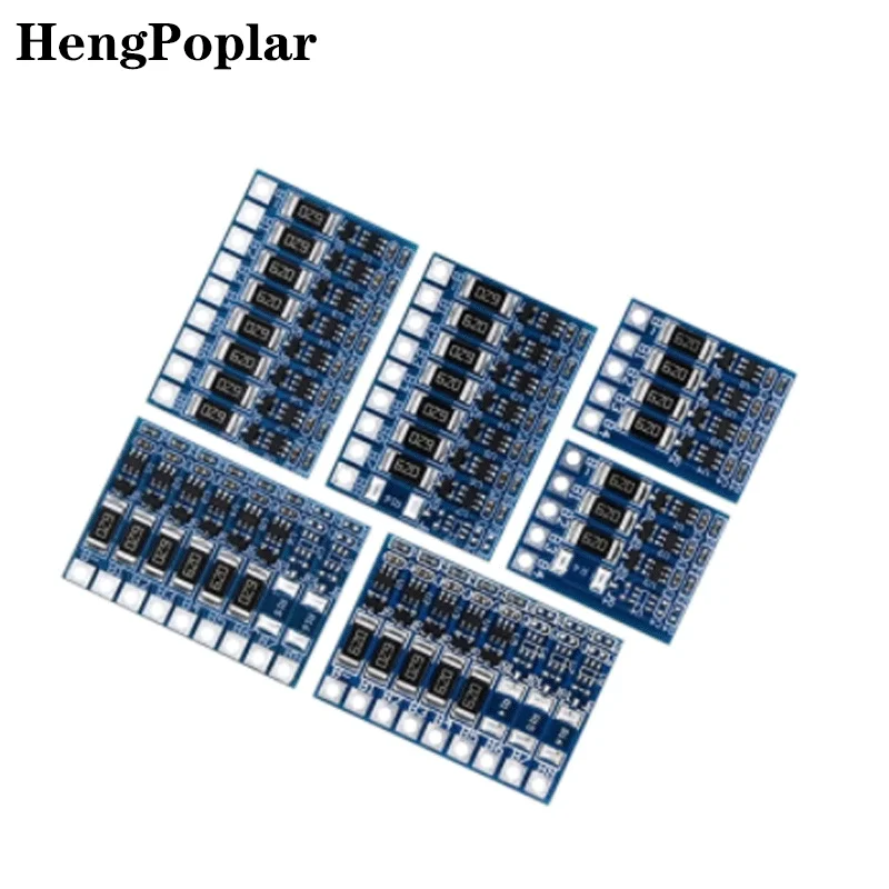 3/4/5/6/7/8 string 8S 18650 Lithium Battery Charging Board,bms PCB Li-ion Charger Board PCM Polymer Lipo Cell 18650 11.1~33.6V