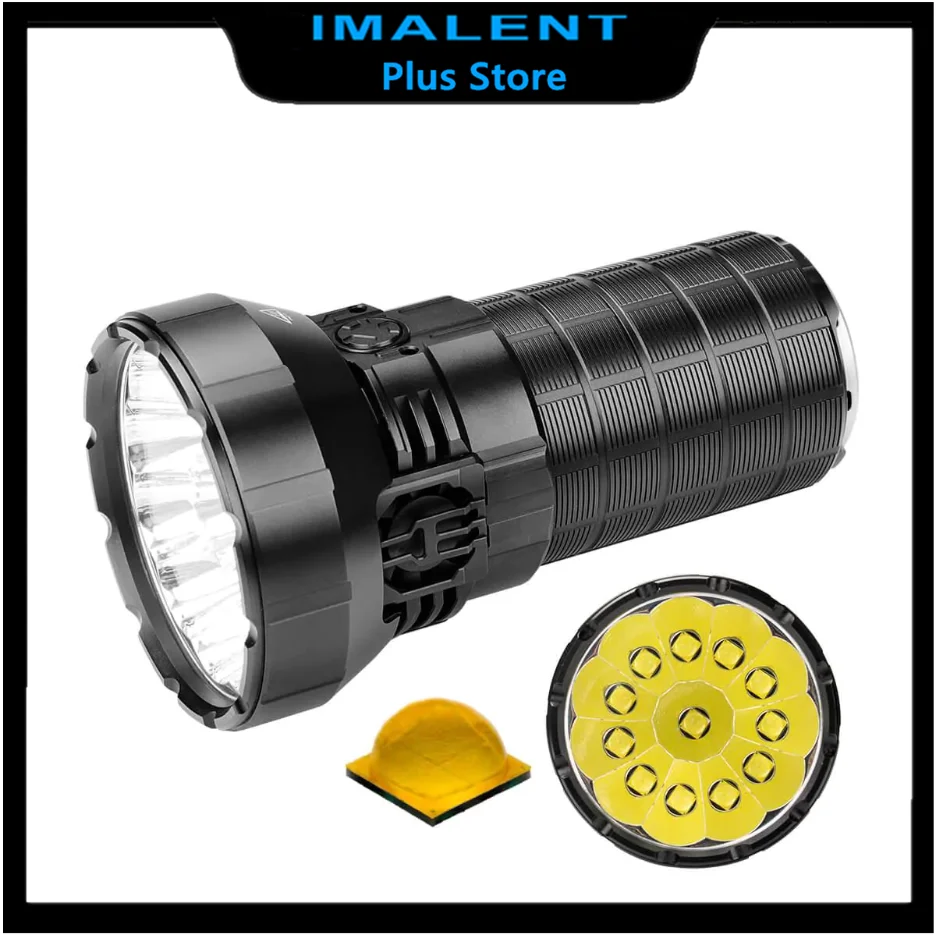 

IMALENT Flashlight MS12 Mini Professional Flashlight American CREE XHP 70.2 LED 65000 lumens Max 1036m