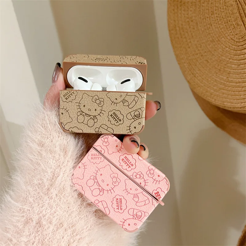 

Cartoon Kitty Doraemon AirPods 3 Case Apple AirPods 2 Case Cover AirPods Pro Case IPhone Earphone Accessories Air Pod Case