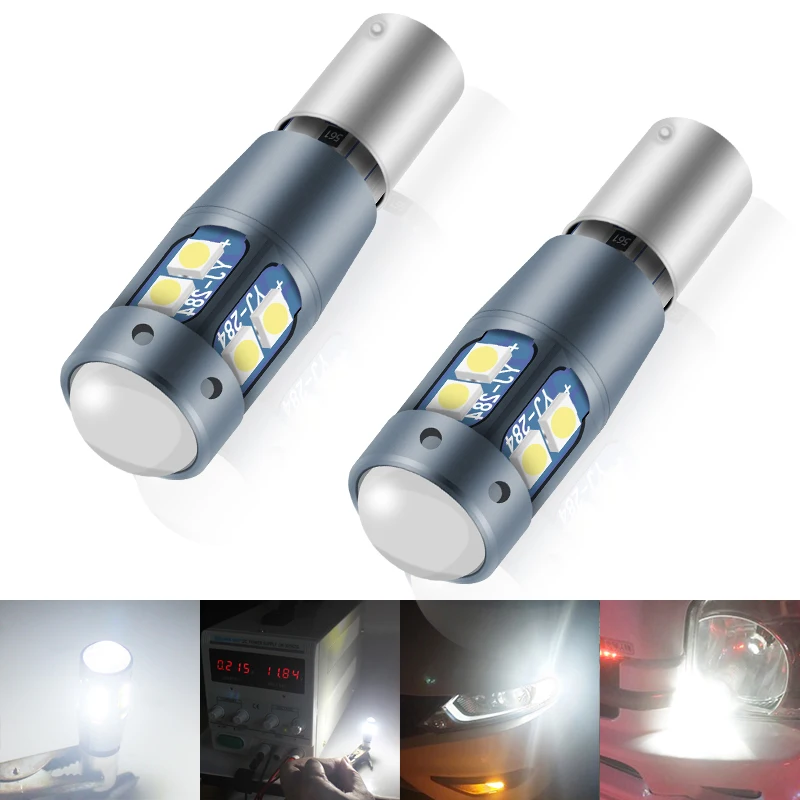 

1Pcs BA9S LEDs T4W LED Bulb Super bright For Car Rear Fog light Parking Reverse Interior Lamp Parking License Plate Light