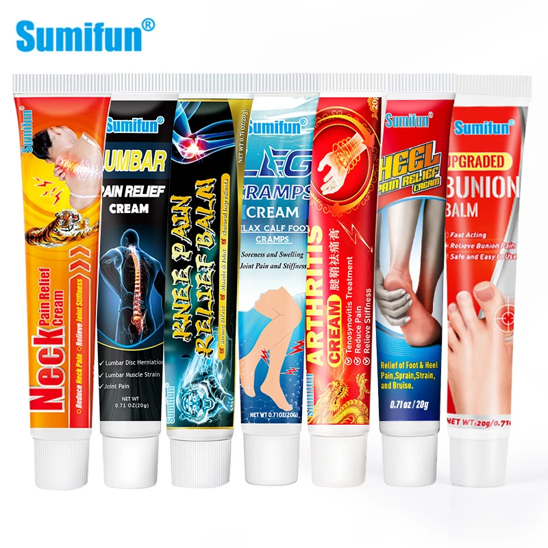 Обезболивающая мазь Sumifun для суставов крем облегчения боли в суставах коленях шее талии ногах судорогах пяточных шпор сухожилий 7 | Отзывы и видеообзор -1005004320432806