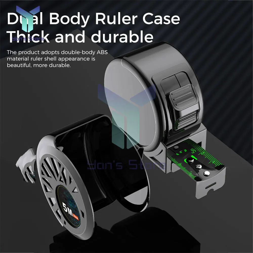 Утолщенная рулетка из нержавеющей стали Нейлон Водонепроницаемая износостойкая