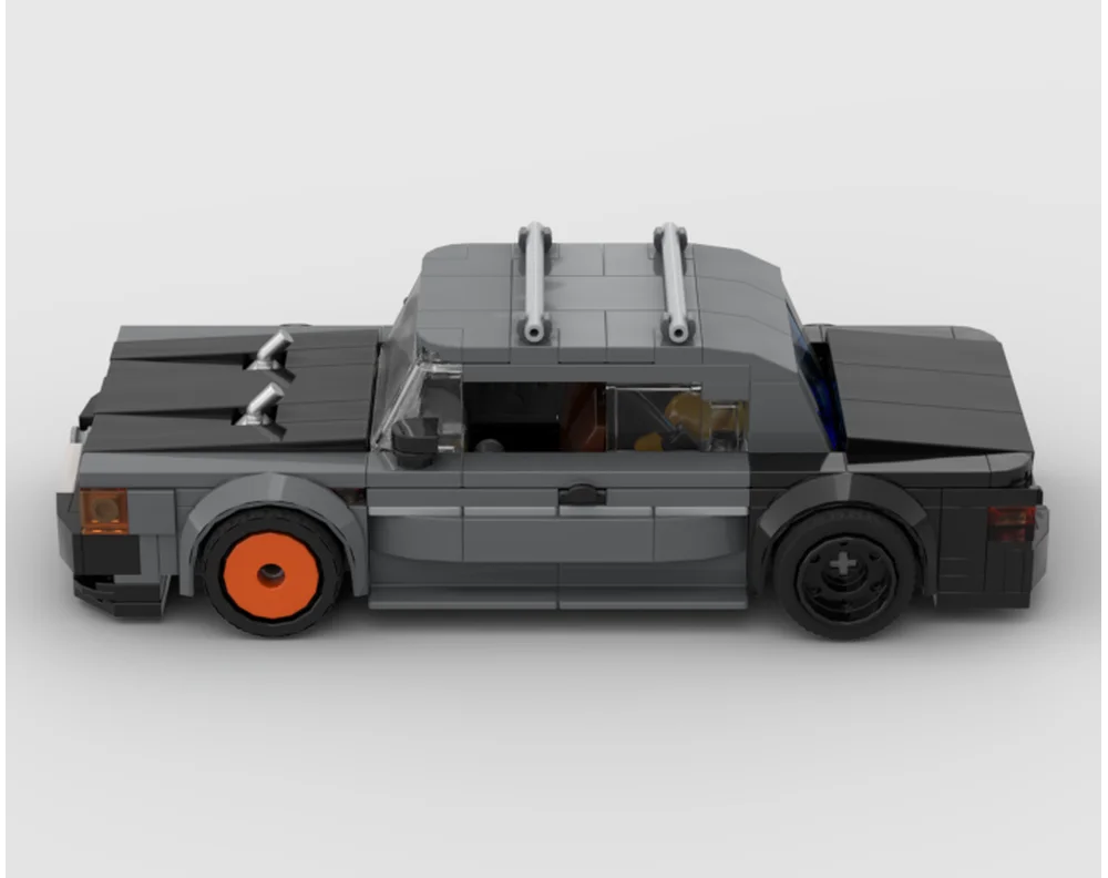 Moc 1977 242 Drift Speed Champions Racer Cars городской спортивный автомобиль строительный блок на