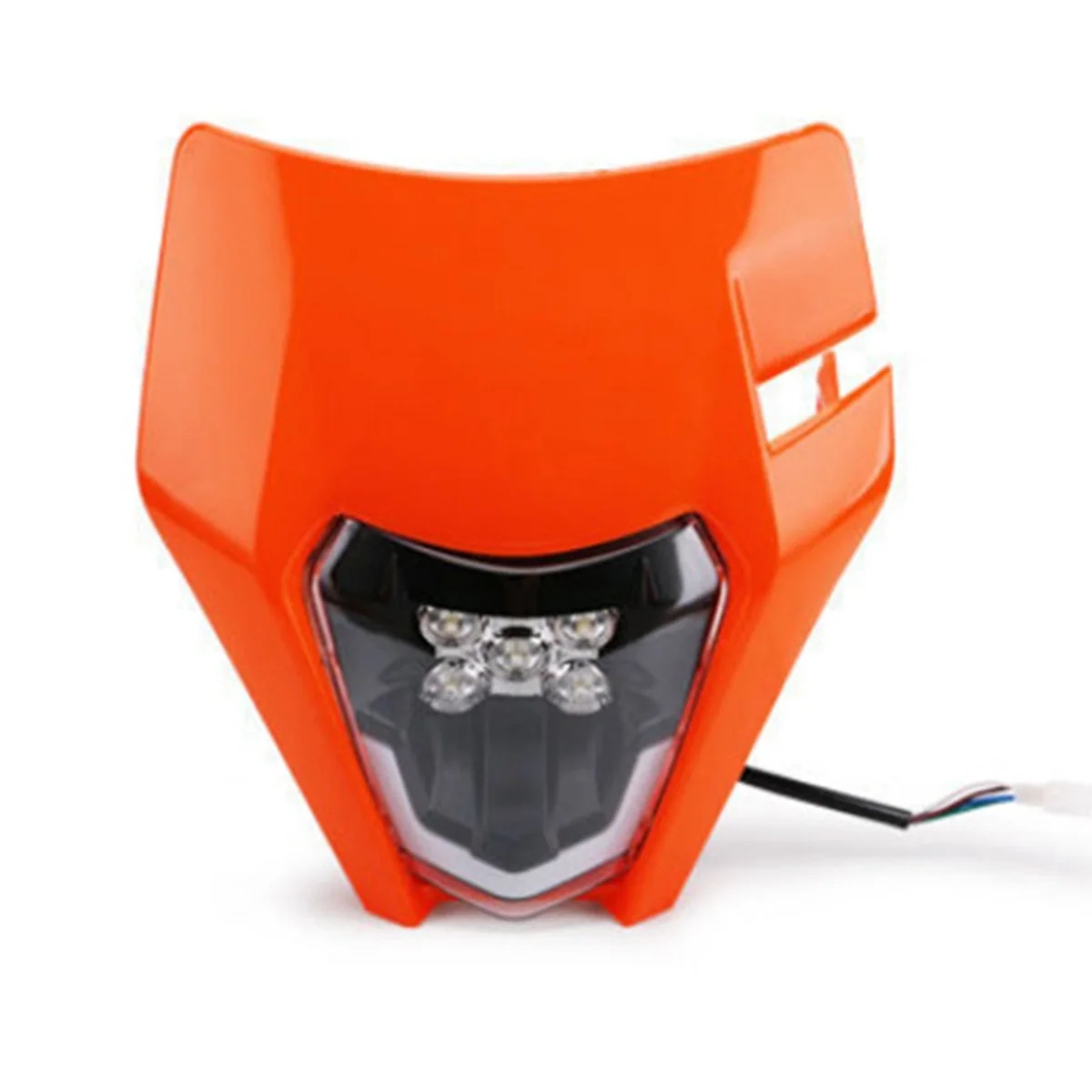 

BB724 Front Headlight Assembly LED Headlight Hood for KTM Huayang Bossol Off-Road Motorcycle