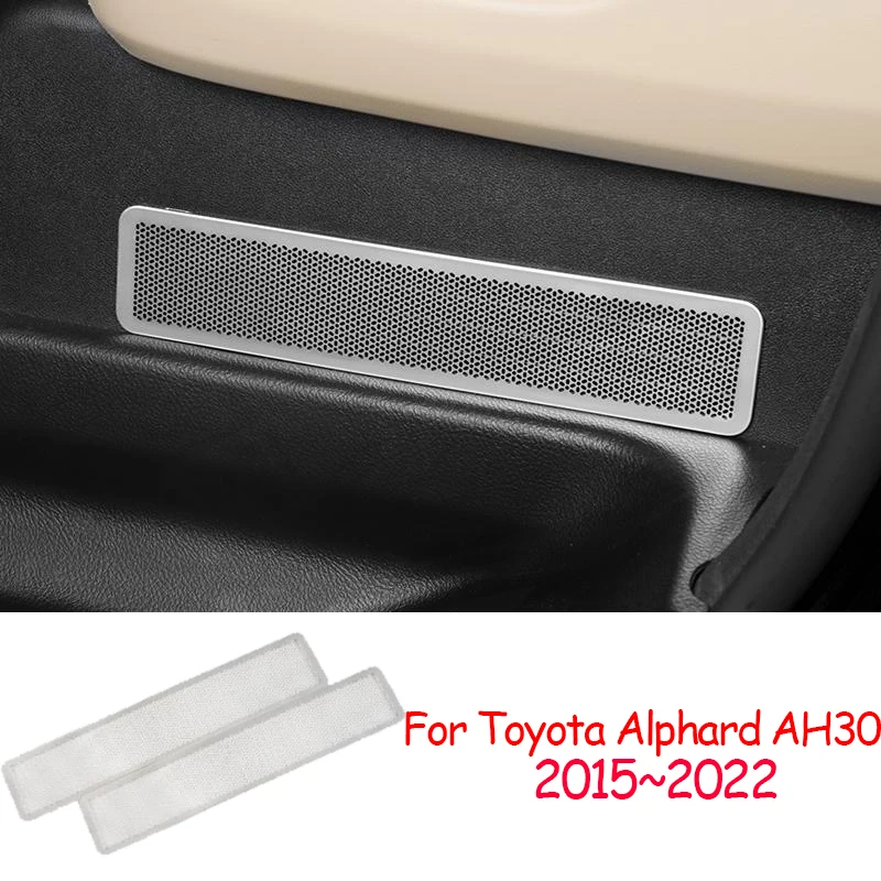 2 шт. крышка на вентиляционное отверстие автомобиля для Toyota Alphard MK3 30 AH30 Vellfire 2015-2022