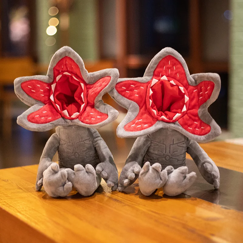 

new 25cm Stranger Things Demogorgon Plush Kawaii Animal Scary Demodog Bat Eleven Toy Soft Stuffed Doll Toys for Kids Boy Gifts